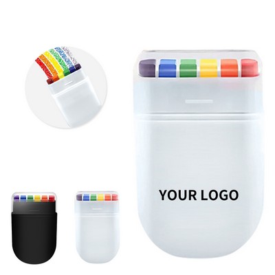 Rainbow Face Paint Stick With Reusable Design
