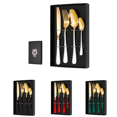 Stainless Steel Portable Cutlery Camping Picnic Set