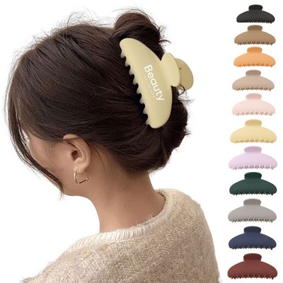 Frosted Hair Claw Clip