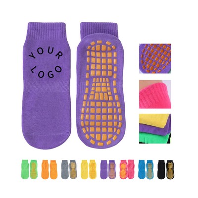 Cotton Grip Yoga Sport Sock Pair