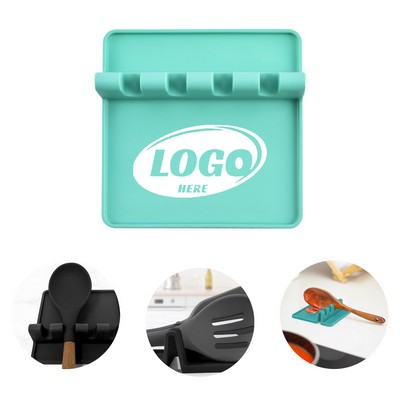 Easy-To-Clean Silicone Utensil Rest