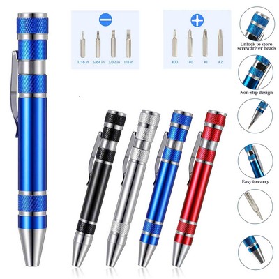 Mini Screwdriver Set Small Pen Magnetic Repair Tools EDC Compact Gadgets