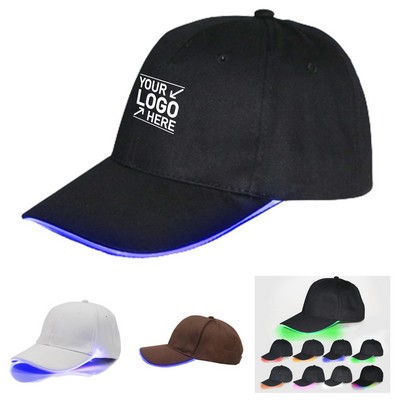 LED Light-Up Brim Baseball Cap