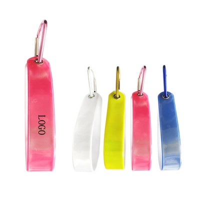 Reflective PVC Clip-On Safety Tag