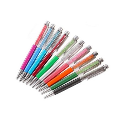 Glitter Ballpoint Pen with Custom Logo