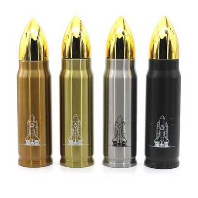 18 oz Bullet-shaped Stainless Steel Thermos