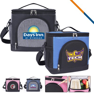 Zoki PEVA Crossbody Lunch Cooler Bag