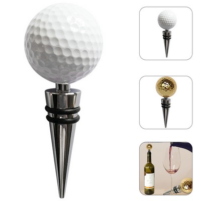 Golf Lover's Wine Bottle Stopper