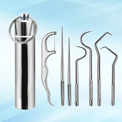 Stainless Steel Toothpick Holder Set for Convenient and Hygienic Toothpick Storage