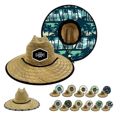 Summer Rush Straw Wide-Brimmed Hat