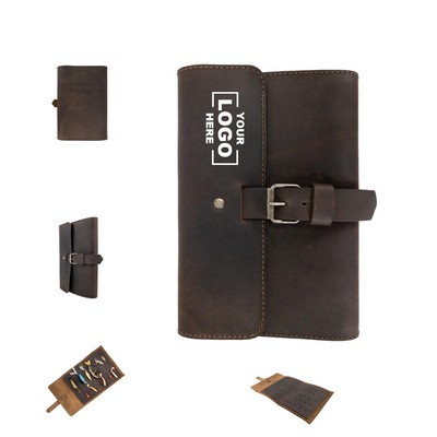 Leather Fishing Hook Storage Bag