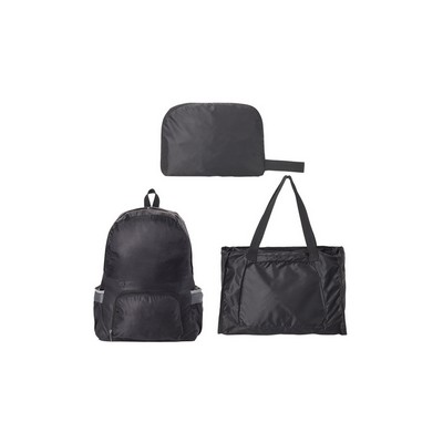 Two-Purpose Foldable Travel Backpack