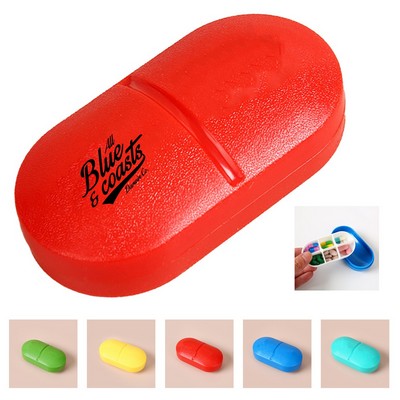 6 Compartment Pill Box