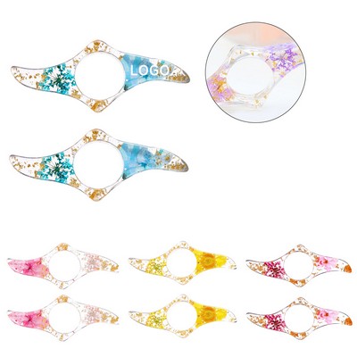 Dried Flower Thumb Book Page Holder