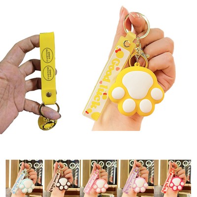 Cat Scratch Keychain