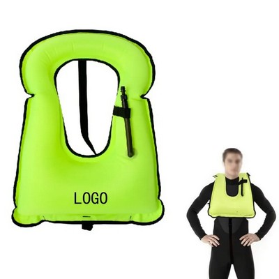 Safety Inflatable Snorkel Vest