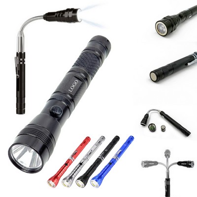 Magnetic Pickup Tool With Telescoping FlashlightSZ