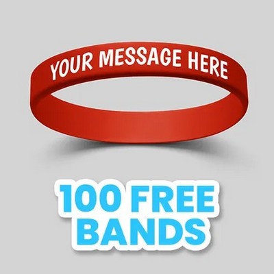 Custom Printed Wristbands - 3/4"