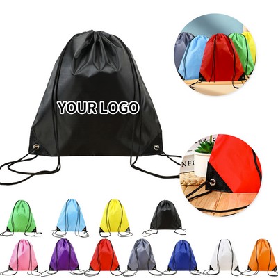 Recycled Polyester Drawstring Gym Bag