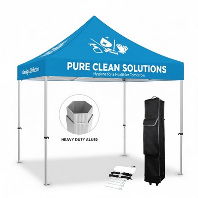 10' Deluxe 50mm Hex Aluminum Rental-Grade Canopy