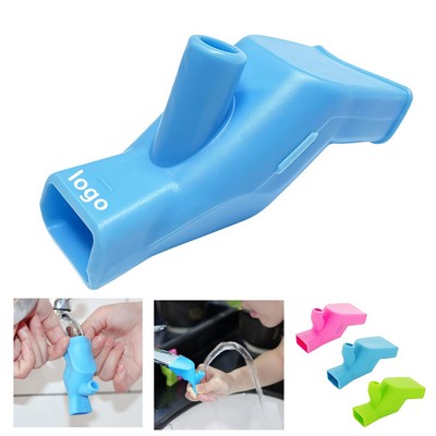 Silicone Sink Faucet Extender (Flexible, Splash-Proof, Universal Fit)