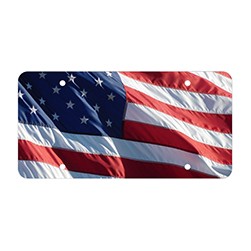 US Flag Stock License/Car Plate