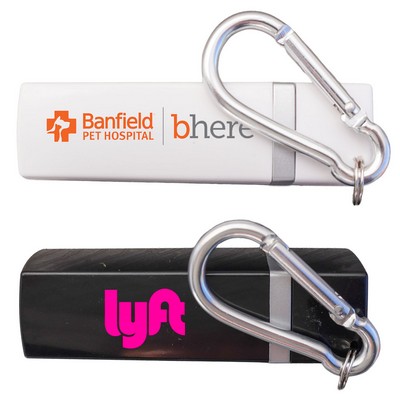 Personal Safety Alarm with Flashlight and Carabiner