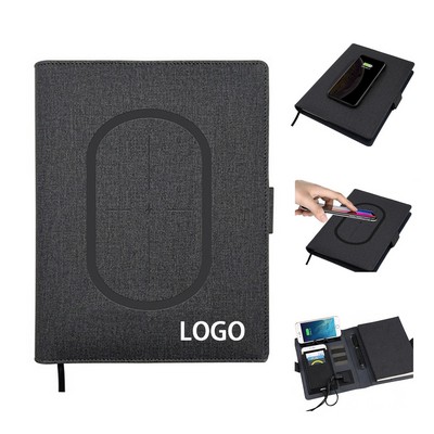 Journal with Wireless Power Bank