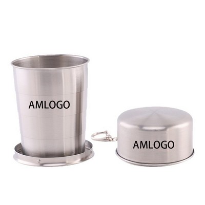 Portable Stainless Steel Folding Cup