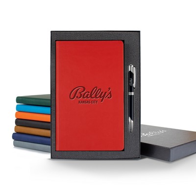 Castelli Tucson Slim Medio Lined Ivory Page Journal Gift Set