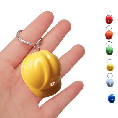 Mini Safety Helmet Keychain