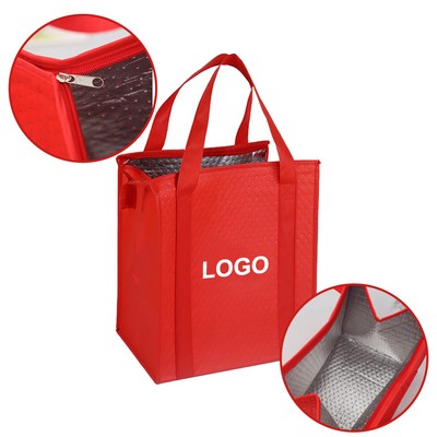Insulated Lunch-style Tote Bag Cooler Bag