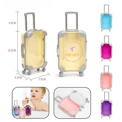 Mini Clear Rolling Luggage Box