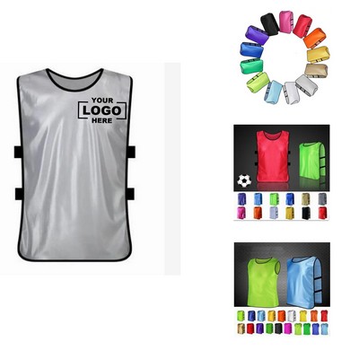 Youth Quick-Dry Team Scrimmage Vest for Sports Training
