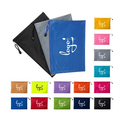 A4 Oxford Zipper Folder Document Bag