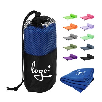 47x20" Microfiber Quick Dry Bath Towel