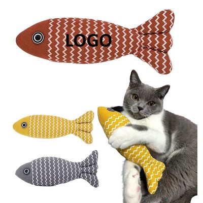 Interactive Catnip Fish Toys