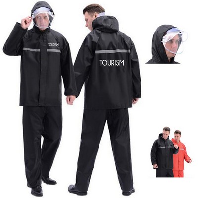 Reflective Raincoat Set