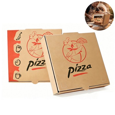 Disposable Pizza Corrugated Boxe Takeout Container