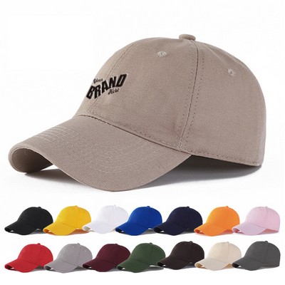 Unstructured Cotton Twill Cap