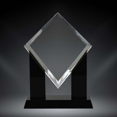 Marquis Diamond Acrylic Award, 8 3/8"H