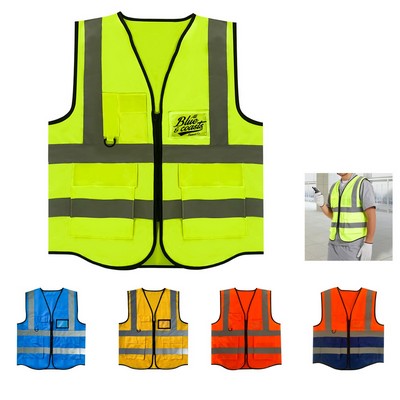 High Visibility Safety Reflective Vest