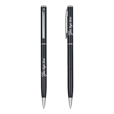 Slim Twist Colored Metal Pen