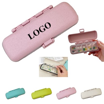 Portable Pill Storage Box Travel Organizer
