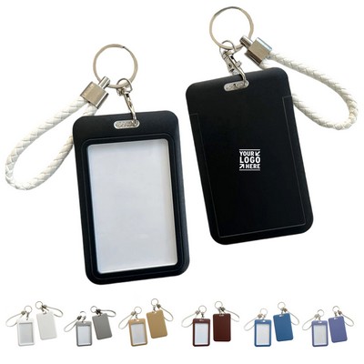 Secure ID Card Holder with Key Ring