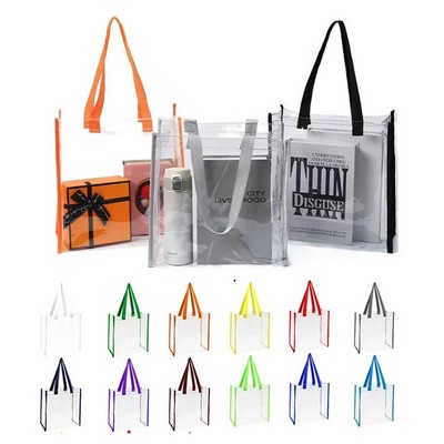 Clear Stadium Tote Bag