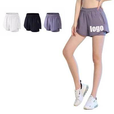 Girls' Aviator Style Denim Shorts