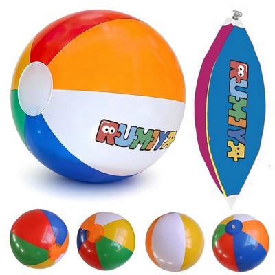 MOQ 50 16" Inflatable Beach Swimming Ball