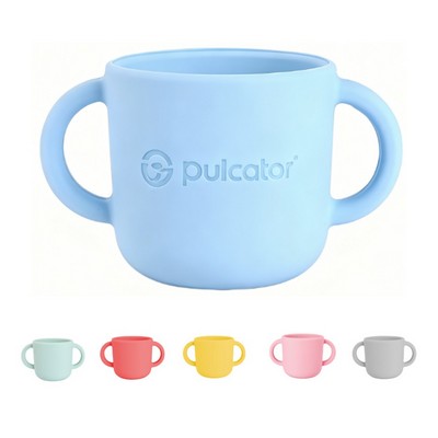 Food-Grade Silicone Toddler Milk Cup