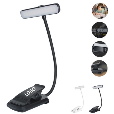 Rotatable Flexible Gooseneck LED Light With Clip